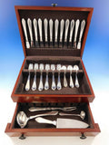 Continental by Georg Jensen Sterling Silver Flatware Set 12 Service 52 Pc Dinner