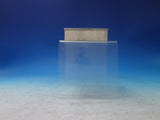 #8 Becht & Hartl Inc Sterling Silver Cigarette Holder Box Wood Lined c1940 #6014