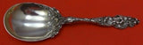 Les Six Fleurs by Reed and Barton Sterling Silver Berry Spoon FH AS 9 3/4"