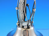 Fina Sterling Silver Compote Raised #307 Modern Beaded (#2391)
