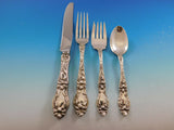 Lily by Frank Whiting Sterling Silver Flatware Service for 6 Set 36 pcs Floral