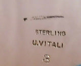 U. Vitali Sterling Silver Martini Shaker / Horse Racing Trophy (#2241)