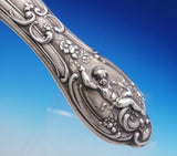 Gorham Sterling Silver Hand Mirror with Cherubs and Dolphin #C475 (#4600)