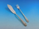 Bridal Bouquet by Alvin Sterling Silver Flatware Service 12 Set 92 pieces Dinner