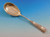 Ribbon by Wendt Sterling Silver Flatware Service for 8 Set 50 pcs Antique c1870