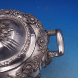 Chrysanthemum by Tiffany and Co Sterling Silver Sugar Bowl Footed Handles #7038