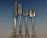 Belle Meade by Lunt Sterling Silver Flatware Set for 12 Service 52 Pieces