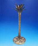 Palm Tree by Tiffany and Co Sterling Silver Candlestick Vermeil 13 1/2" (#4568)