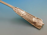 Ribbon by Wendt Sterling Silver Flatware Service for 8 Set 50 pcs Antique c1870