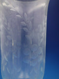 Gadroon by International Sterling Silver and Glass Hurricane Lamp Set (#4459)