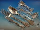 Regale Satin by Ricci Stainless Flatware Tableware Set Service 12 New 65 Pcs