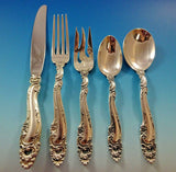Decor by Gorham Sterling Silver Flatware Set For 12 Service 60 Pieces Shell