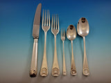 English Shell by James Robinson Sterling Silver Flatware Dinner Set 24 pieces