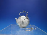 International Sterling Silver Tea Ball Kettle Shape #2207 Vintage (#4522)