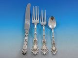 Radiant by Whiting Sterling Silver Flatware Set for 6 Service 63 pieces