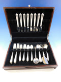 Colonial Manor by Lunt Sterling Silver Flatware Set for 8 Service 44 pieces