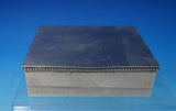 #8 Becht & Hartl Inc Sterling Silver Cigarette Holder Box Wood Lined c1940 #6014