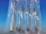 Camellia by Gorham Sterling Silver Flatware Set Service 24 pcs Place Size New