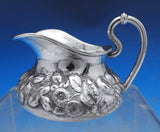 Flora by Shiebler Sterling Silver Sugar and Creamer Set 2pc #1271 (#8839)