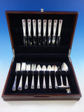 Madam Jumel by Whiting Sterling Silver Flatware Set 8 Service 35 pcs No Monogram