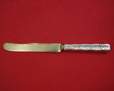 Lap Over Edge Acid Etched byTiffany Sterling Breakfast Knife GW Carnation