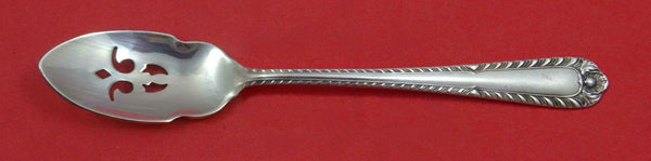 Gadroon by International Sterling Silver Olive Spoon Pierced 5 3/4" Custom