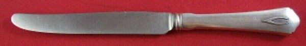 Antique by Wallace Sterling Silver Dinner Knife Applied Mono "V" French 9 5/8"