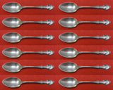 English Gadroon by Gorham Sterling Silver Demitasse Spoon Set 12 pieces 4 1/4"