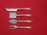Danish Crown by Frigast Sterling Silver Cheese Serving Set 4 Piece HHWS  Custom