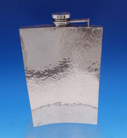 Van Dyke by International Sterling Silver Flask 3/4 Pint 7 1/2" x 4 1/2" (#8290)