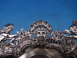 Gorham Sterling Silver Inkwell with Tray Pen Rest Winged Angels #195 (#6555)