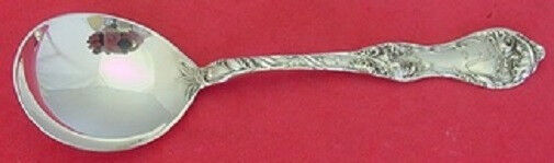 Les Cinq Fleurs by Reed & Barton Sterling Bouillon Soup Spoon 5 3/8"