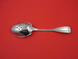 Saint Dunstan by Tiffany & Co. Sterling Ice Spoon pierced, square shoulde 9 1/8"