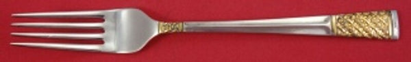 Golden Columbine by Lunt Sterling Silver Regular Fork New Never Used 7 1/2"