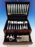 Silver Sculpture by Reed and Barton Sterling Silver Flatware Set Service 77 pcs