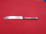 German 800 Silver by Julius Herz 800 silver Dinner Knife w/ball finial 10 1/8"