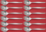 Contour by Towle Sterling Silver Place Soup Spoon Set of 12 pcs 7" Flatware