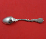 Shiebler Sterling Silver Demitasse Spoon Monogram in Bowl 4 1/4" Heirloom
