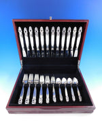 Acorn by Georg Jensen Sterling Silver Flatware Service 12 Dinner Set 48 Pieces