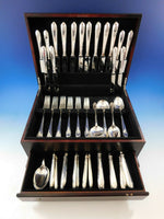 Lotus Orchid Mappin & Webb Sterling Silver Flatware Set Service Dinner 66 pieces