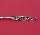 Dresden by Whiting Sterling Silver Demitasse Spoon Light Vermeil Pierced 4"