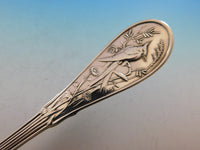 Japanese by Tiffany and Co Sterling Silver Crumber Butterfly and Floral Motif