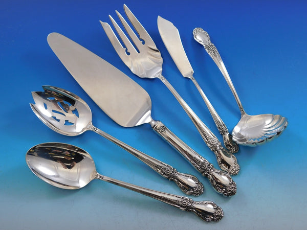 Brocade by International Sterling Silver Essential Serving Set Large 6-pc
