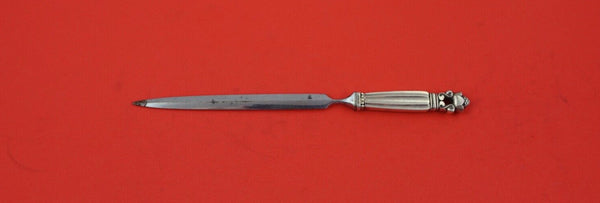 Acorn - Estate by Georg Jensen Sterling Letter Opener WS w/ GI mark 6 1/4"