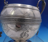 Medallion by Gorham Sterling Silver Sugar Bowl Barrel Shaped BC #211 (#3996)