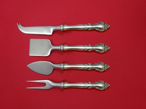 Malvern by Lunt Sterling Silver Cheese Serving Set 4 Piece HHWS Custom