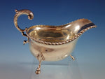 George Nathan & Ridley Hayes English Sterling Silver Gravy Boat Footed (#2390)