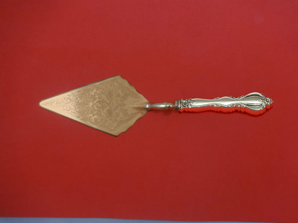 Grande Regency by International Sterling Pastry Server Fancy Vermeil Custom