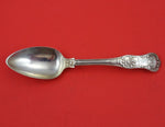 Queens by Unknown English Sterling Silver Place Soup Spoon / Dessert Spoon