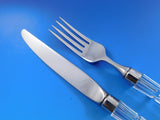 Waterford Crystal Handle Flatware Set Service Lot 20 pcs Dinner Forks & Knives